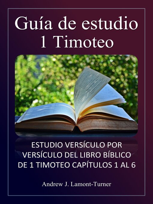 Title details for 1 Timoteo by Andrew J. Lamont-Turner - Available